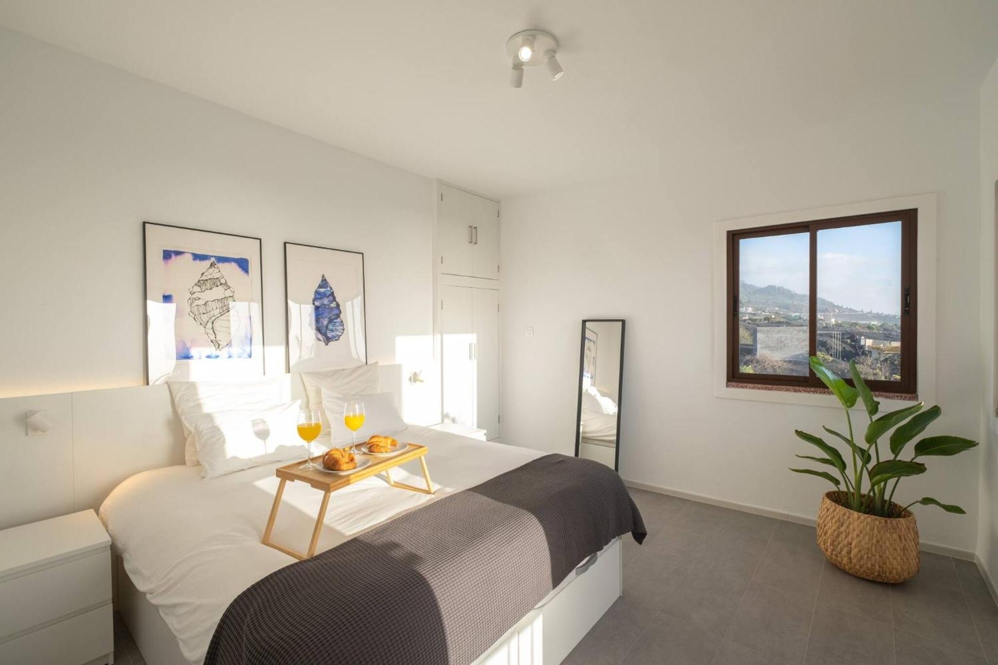 Finca Las Huellas - Moderno apartamento con vistas al mar y al volcán Los Llanos De Aridane Exterior foto